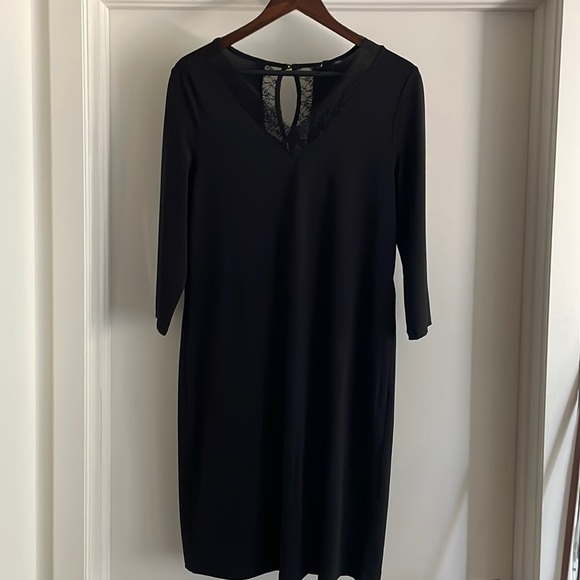 NWT Black mini dress Vero Moda tags on - Picture 1 of 6